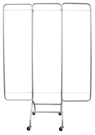 Screen Privacy Frame Folding 3-Panel Aluminum by Omnimed, Inc.  ID 153153